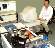 Dr. Steven Brookes operating Europa Geo 20-20 IRMS